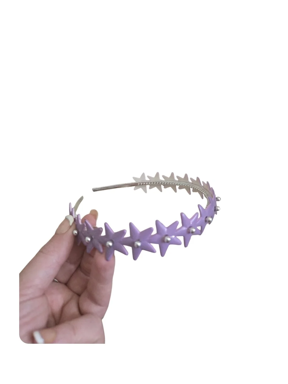 4/$15 Lavender Star Flower Headband - Women Accessories